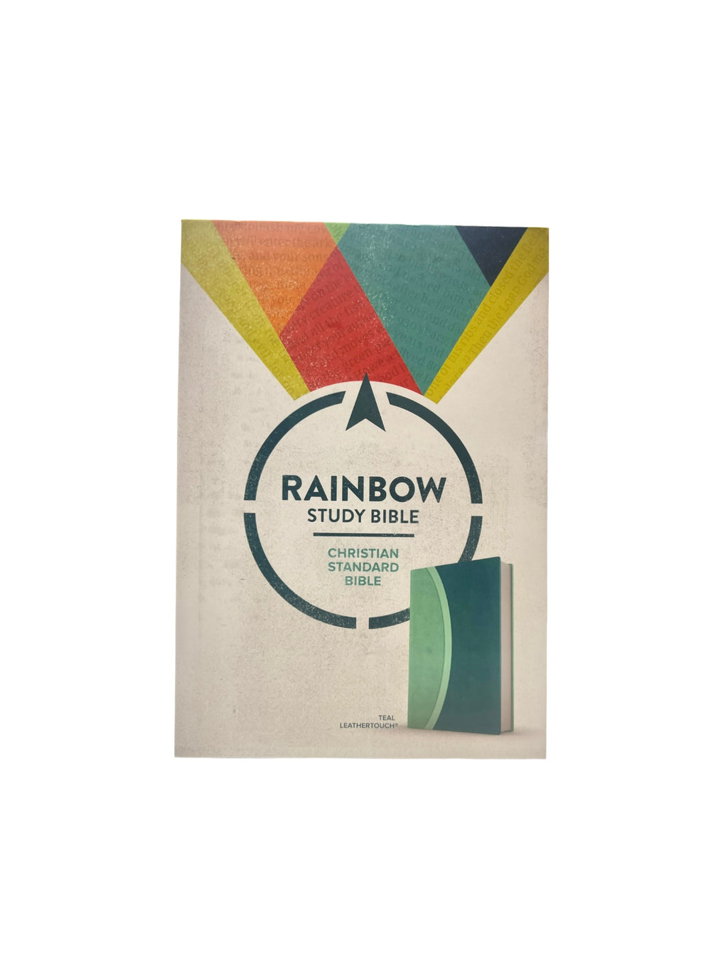 CSB Rainbow Study Bible, Limited Edition--soft leather-look, teal