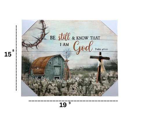 Be still & Know that I am God Psalm 46:10