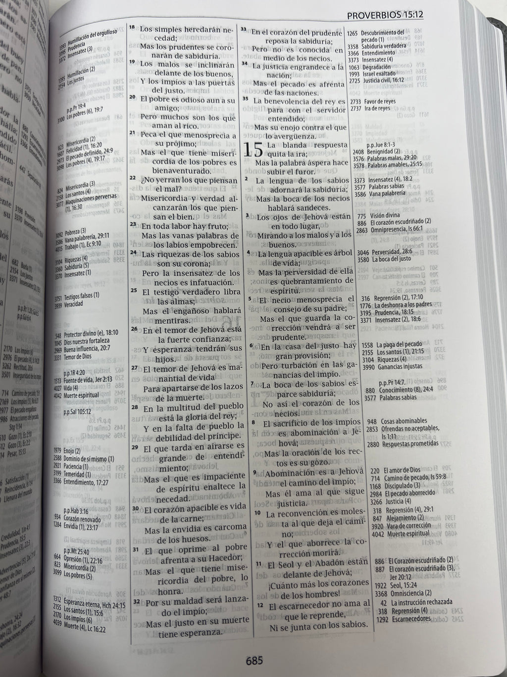 Biblia de Reference Thompson Rvr1960