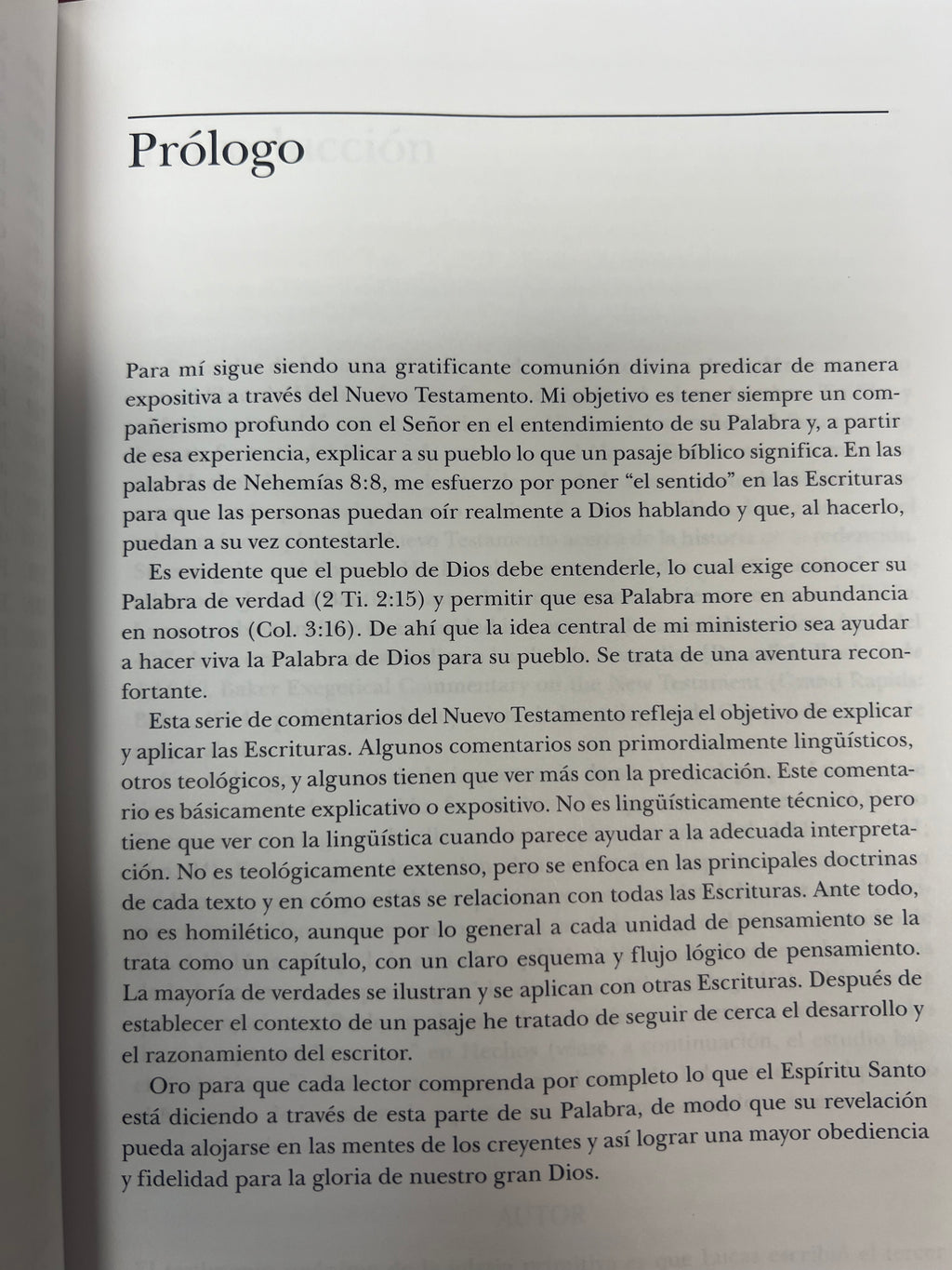 comentario MacAthur Del Nuevo Testamento