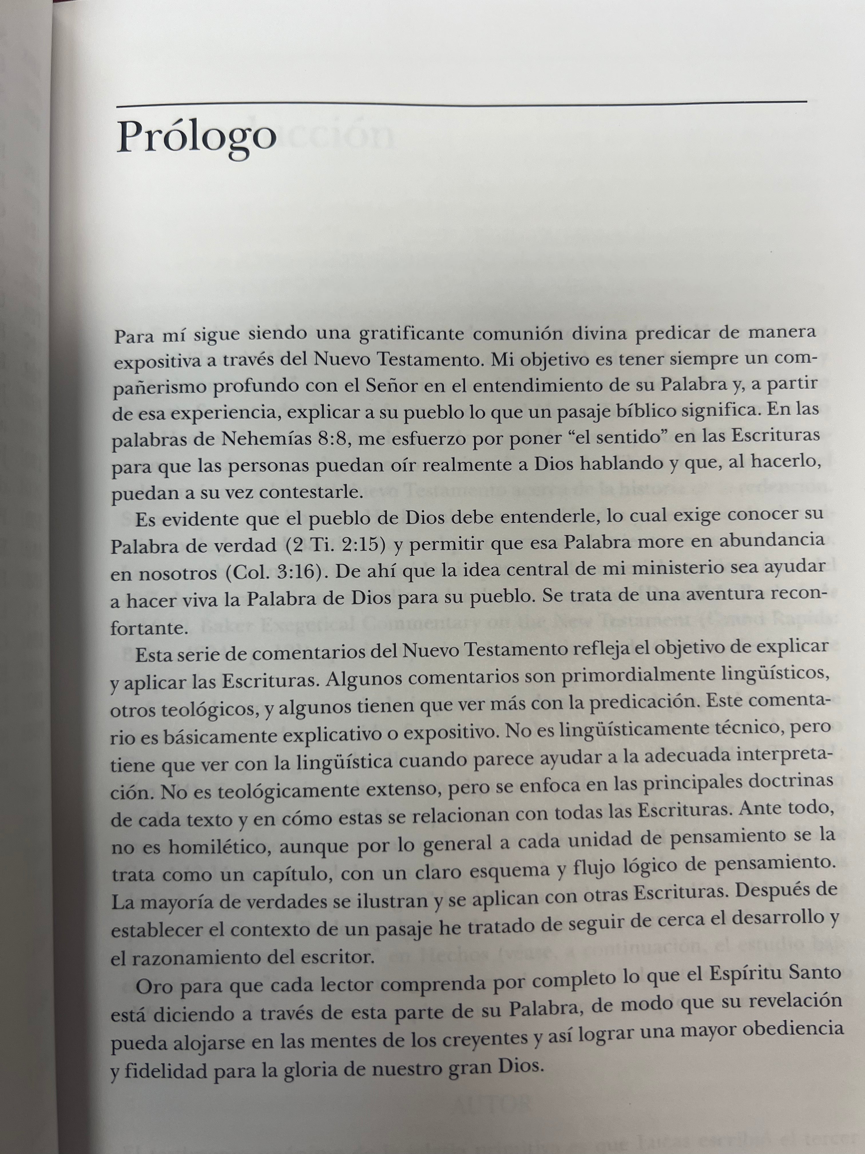 comentario MacAthur Del Nuevo Testamento