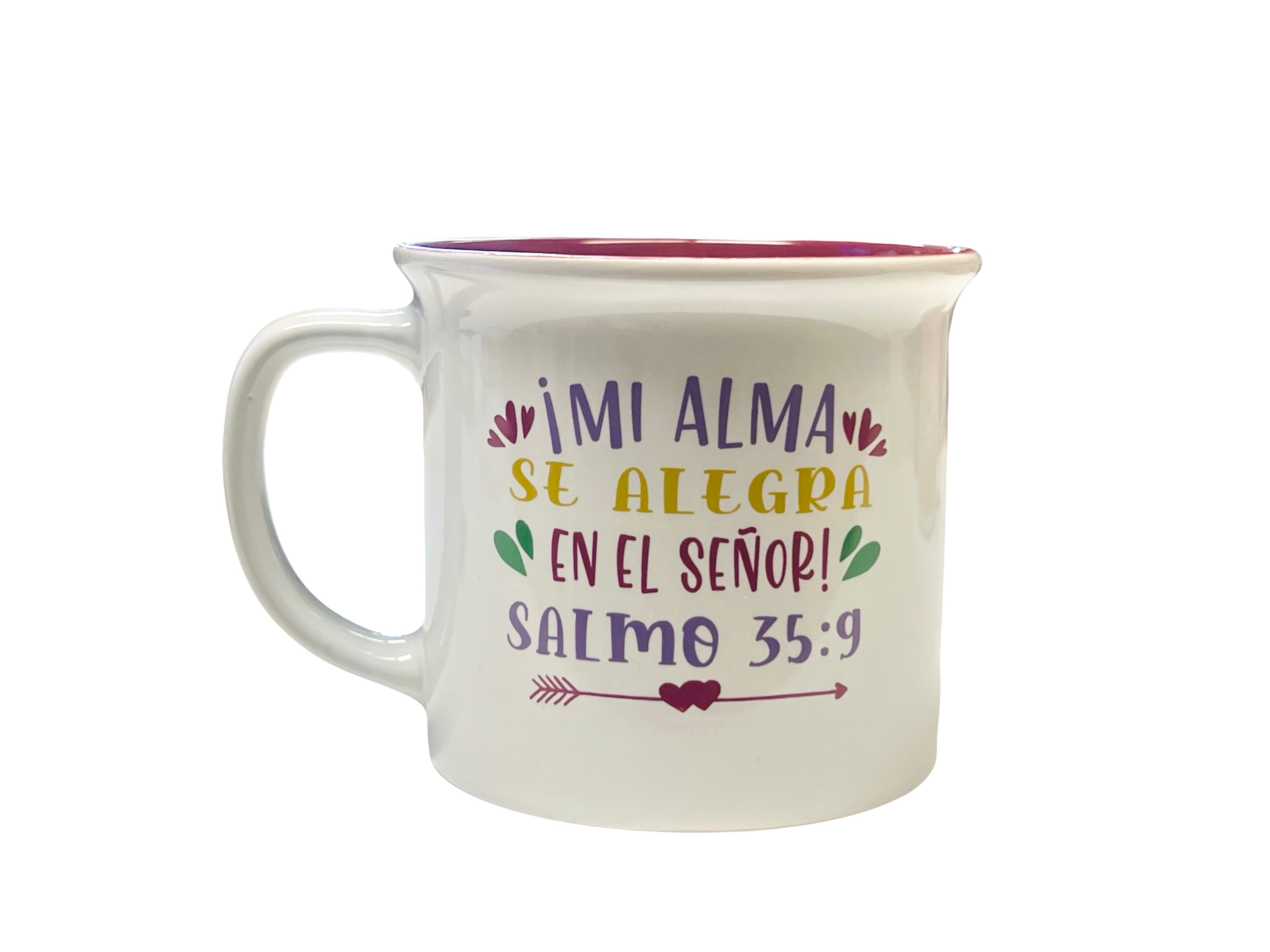 Taza Delicia: Mi alma se alegra - Salmos 35:9