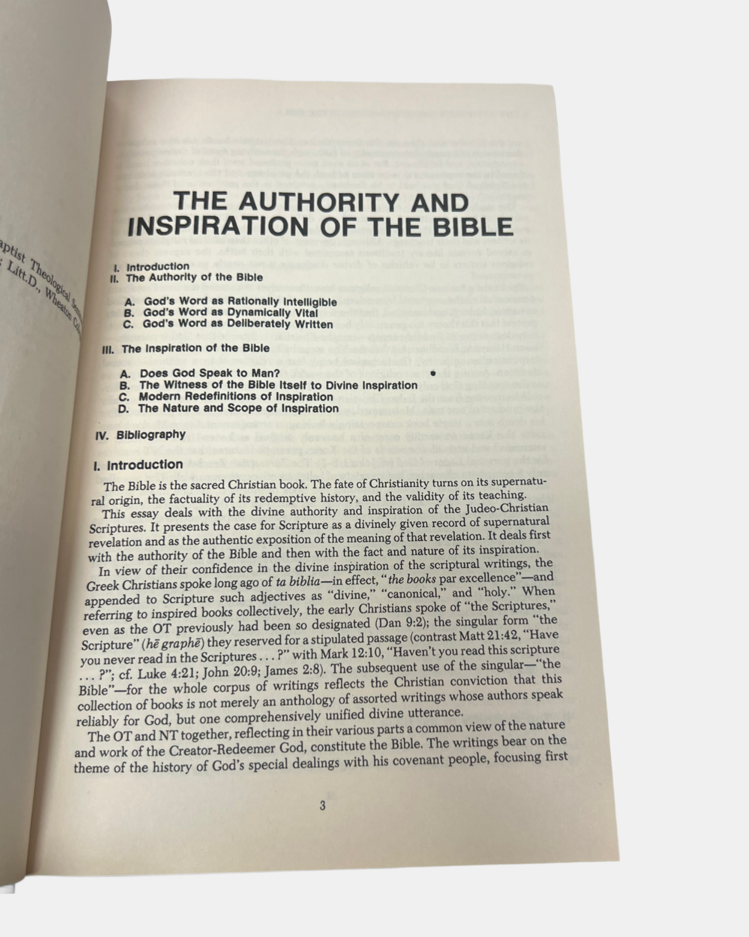 The Expositor's Bible Commentary: Volume 1, Introductory Articles: General, Old Testament, New Testament