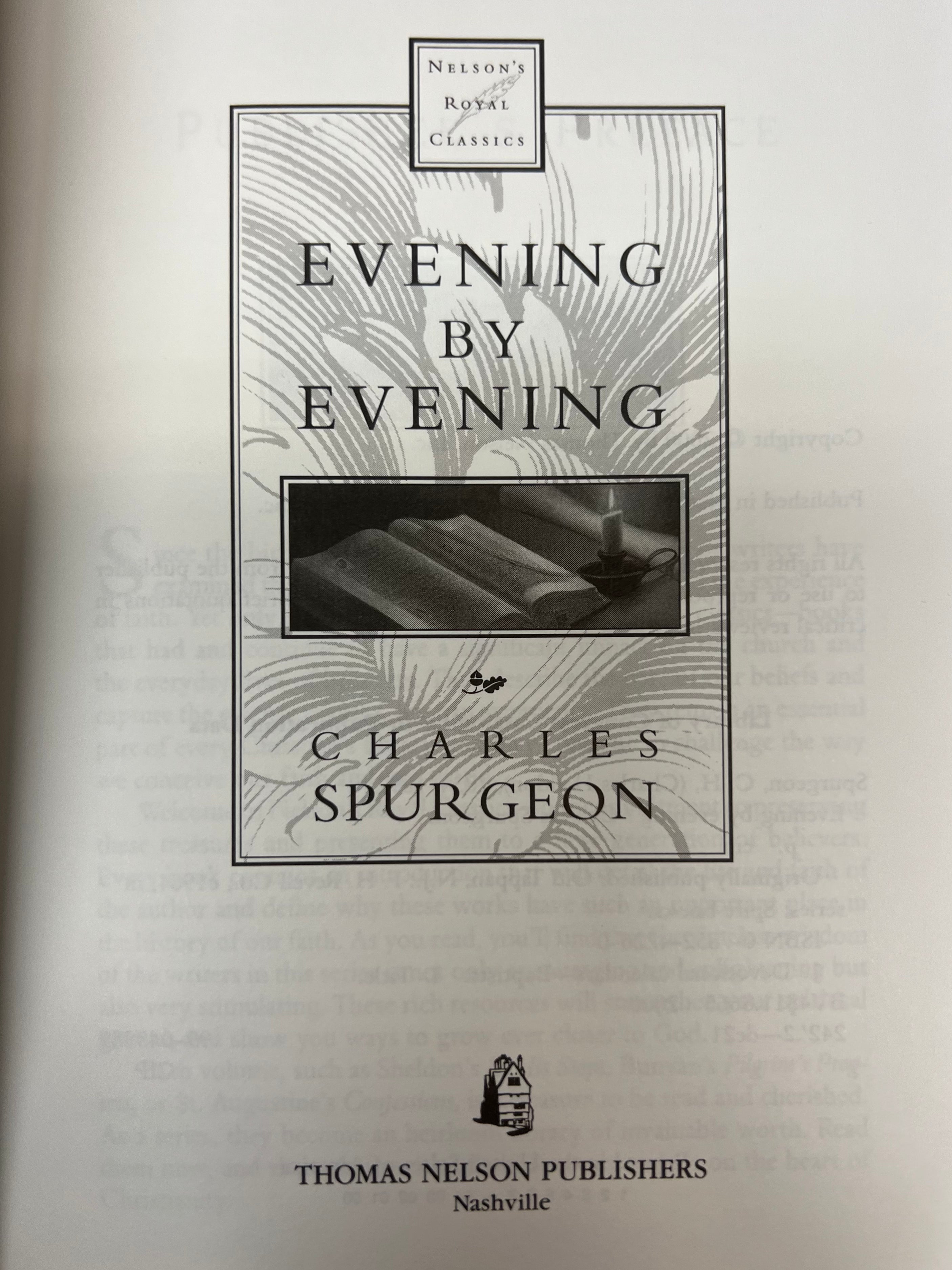 Evening by evening