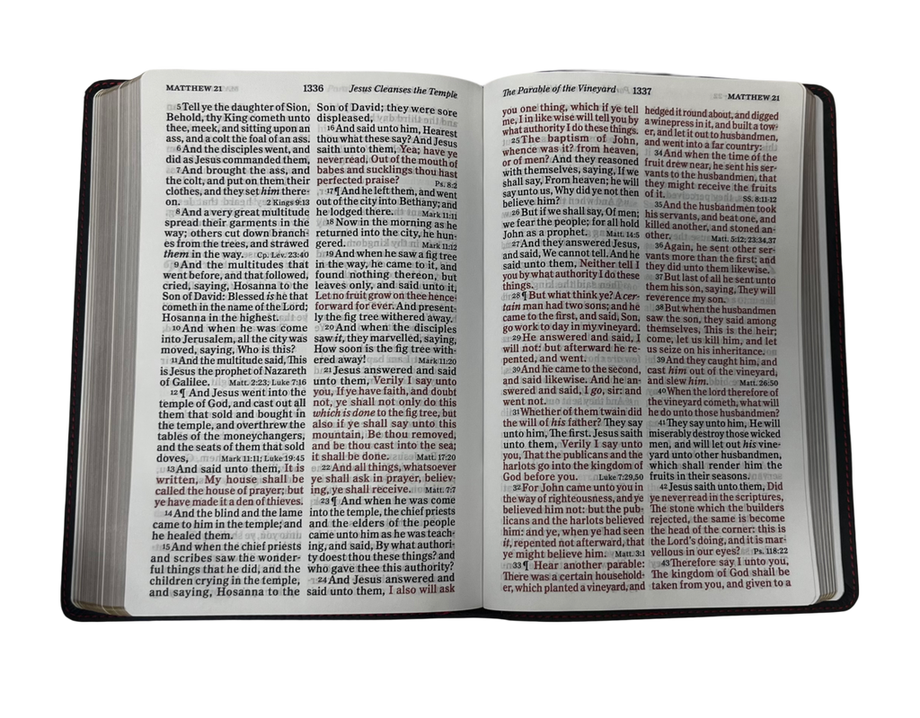 KJV Giant Print Reference Bible