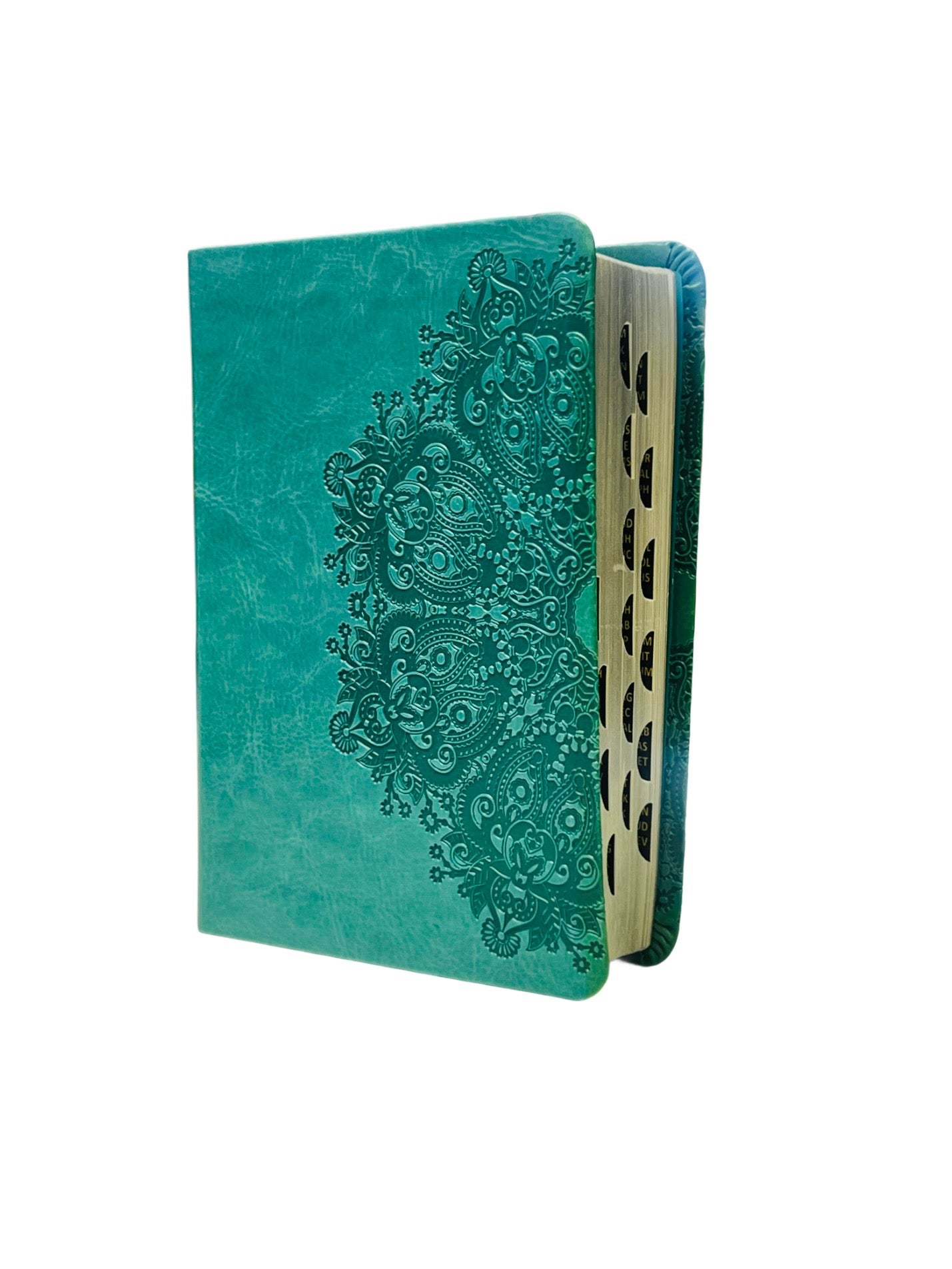 Holman NKJV Large Print Compact Reference Bible (Teal)
