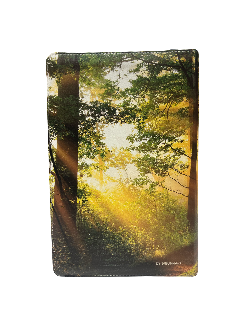 Biblia con Cierre Letra Grande 12 puntos RV1960, imit piel bosque al amanecer con índice