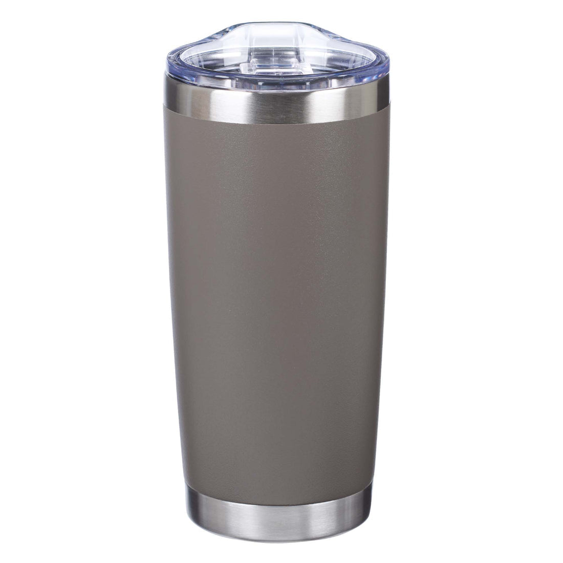 Trust In the Lord Taupe Stainless Steel Mug - Proverbs 3:5
