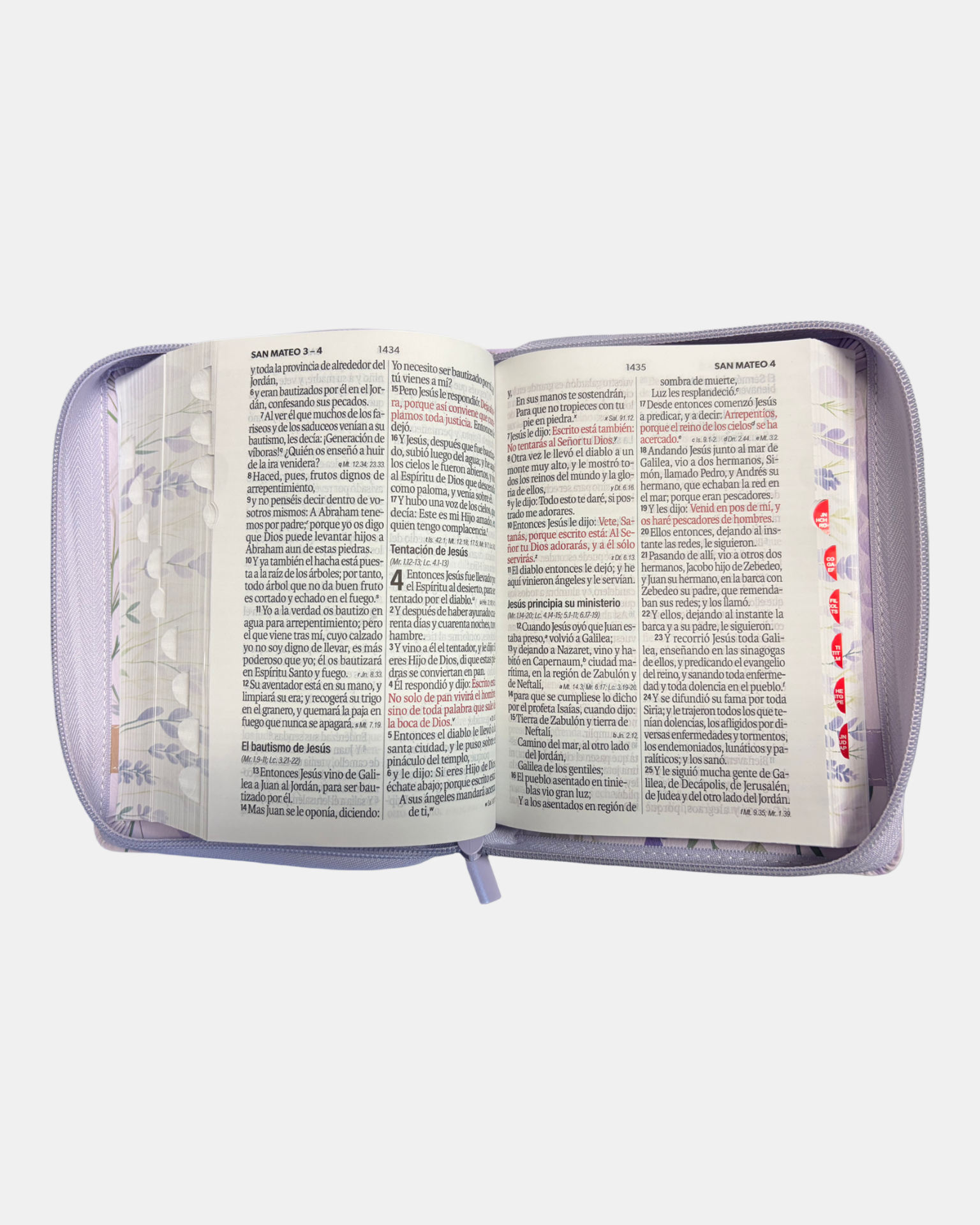 Biblia Rvr 1960 lilia con cierre y indice