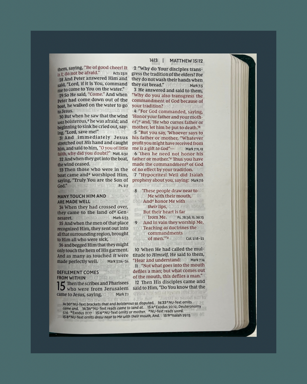 NKJV Compact Reference Bible