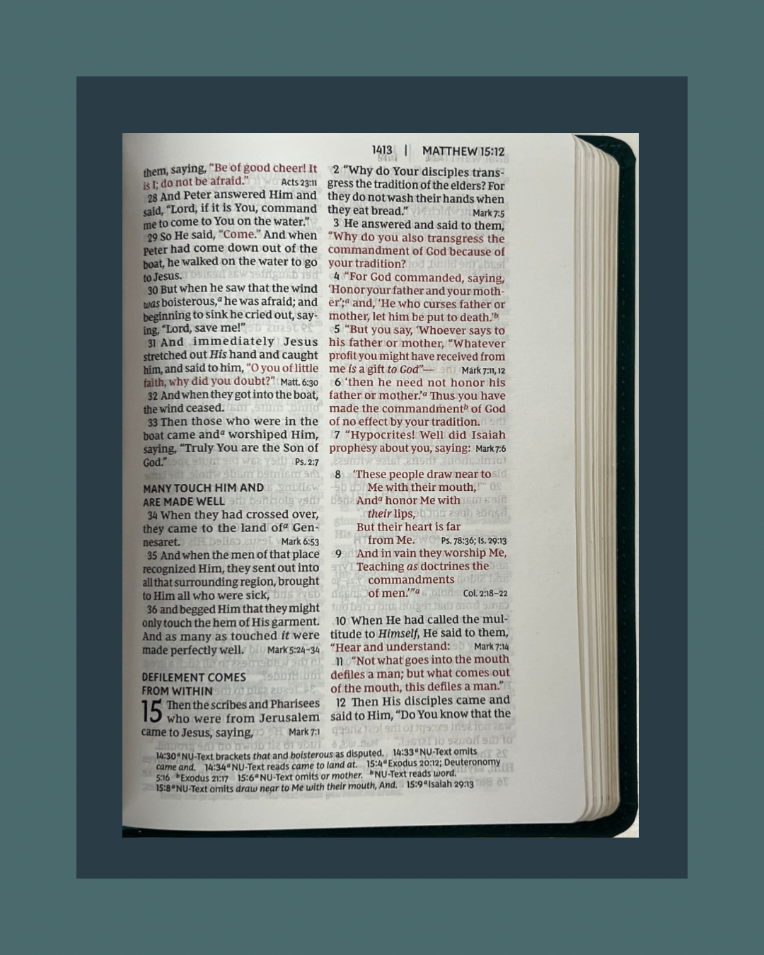 NKJV Compact Reference Bible