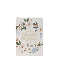 Inspirational Zippered Journal, Strength & Dignity Wide Ruled Notebook