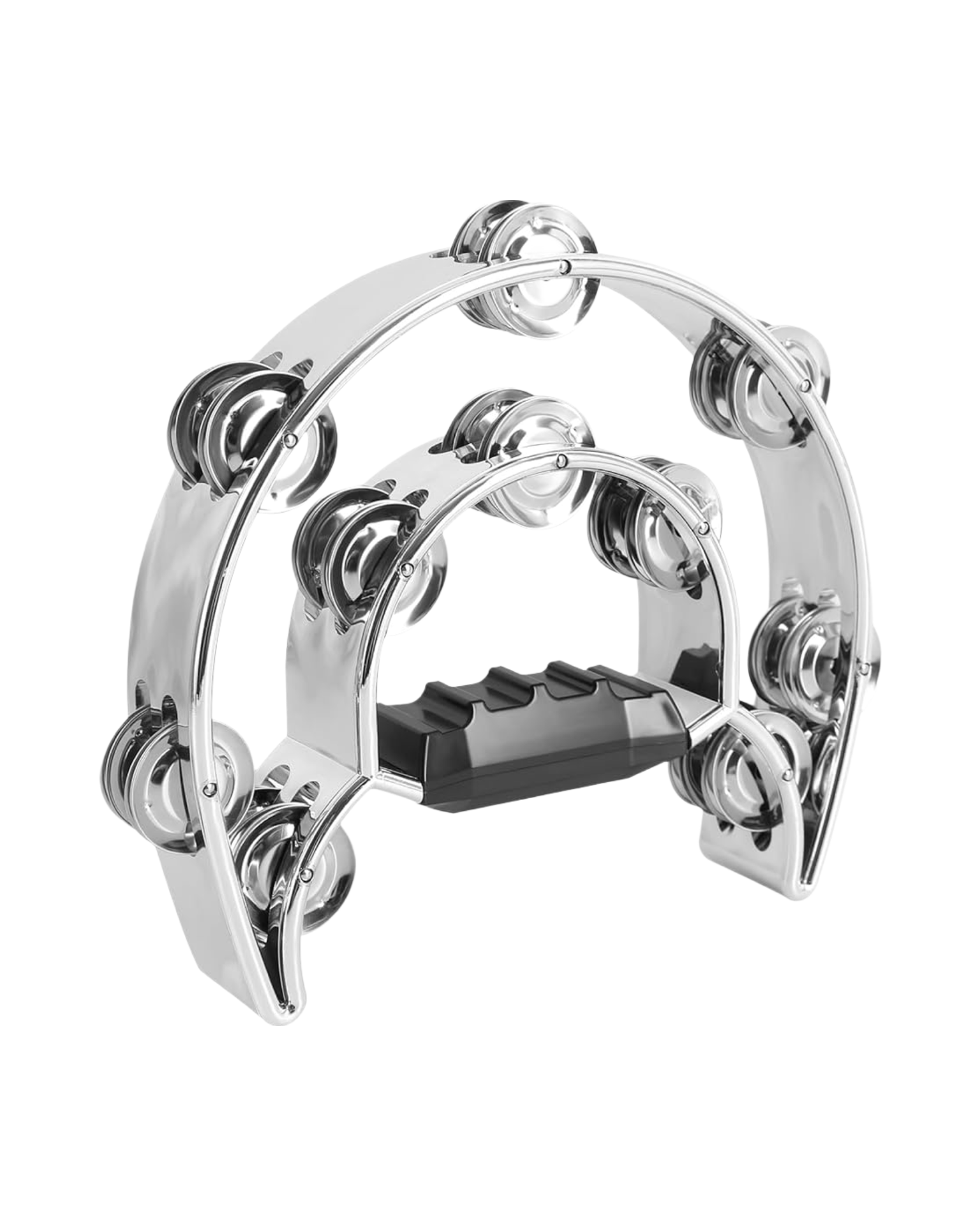 Double Row Hand Tambourine