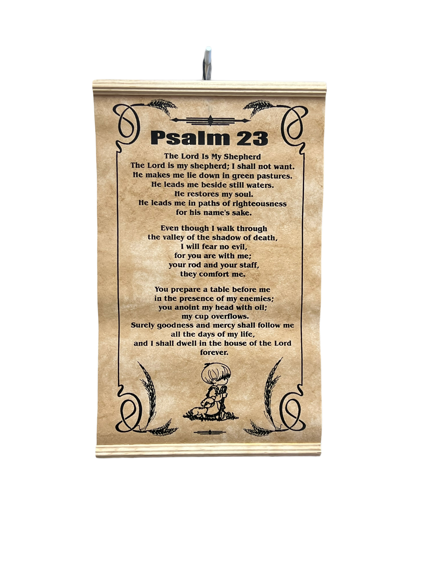 Psalm 23 - scroll